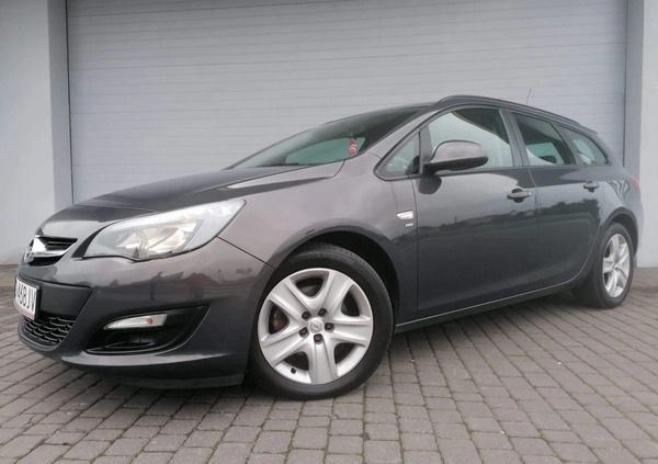 Opel Astra cena 24900 przebieg: 177223, rok produkcji 2014 z Gniezno małe 352